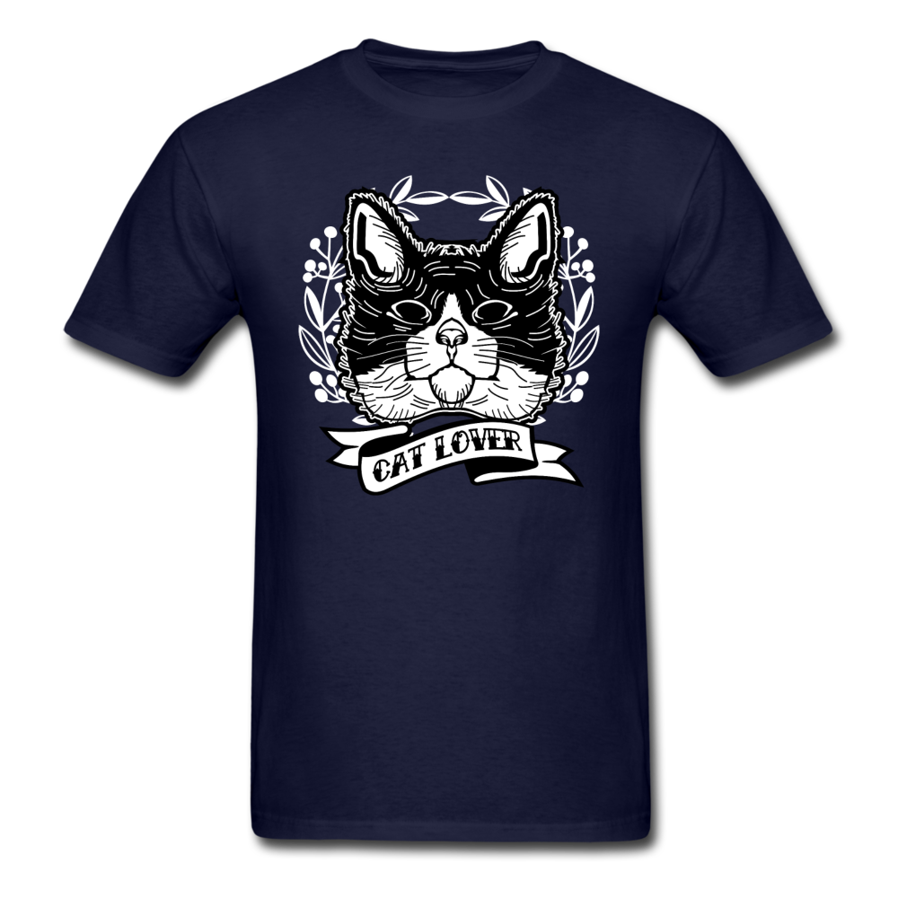 Cat Lover - Unisex Classic T-Shirt - navy