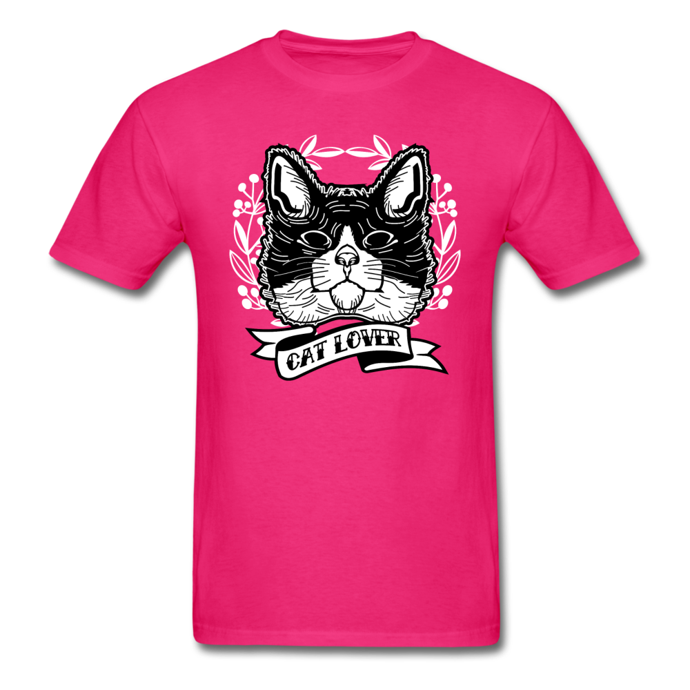 Cat Lover - Unisex Classic T-Shirt - fuchsia