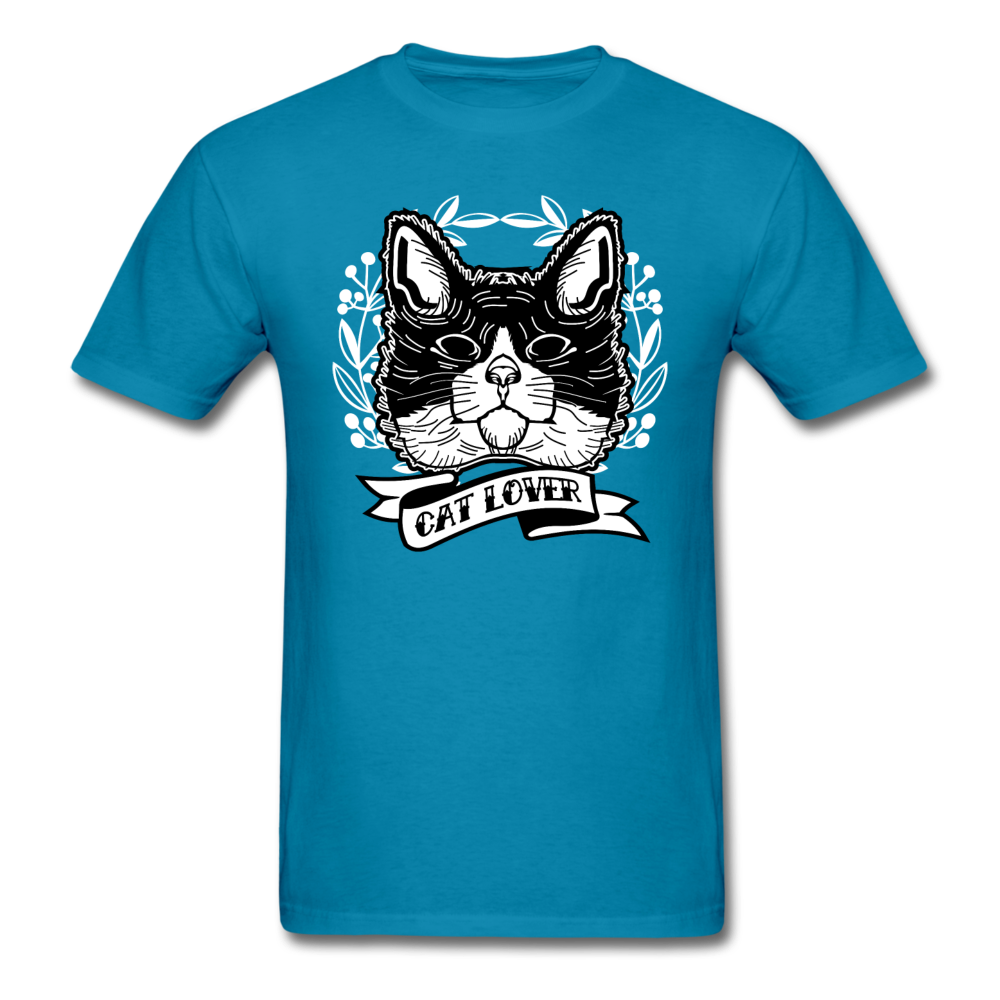 Cat Lover - Unisex Classic T-Shirt - turquoise