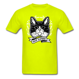 Cat Lover - Unisex Classic T-Shirt - safety green