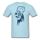 Cat With A Gun - Unisex Classic T-Shirt - powder blue