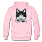 Cat Lover - Gildan Heavy Blend Adult Hoodie - light pink