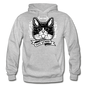 Cat Lover - Gildan Heavy Blend Adult Hoodie - heather gray