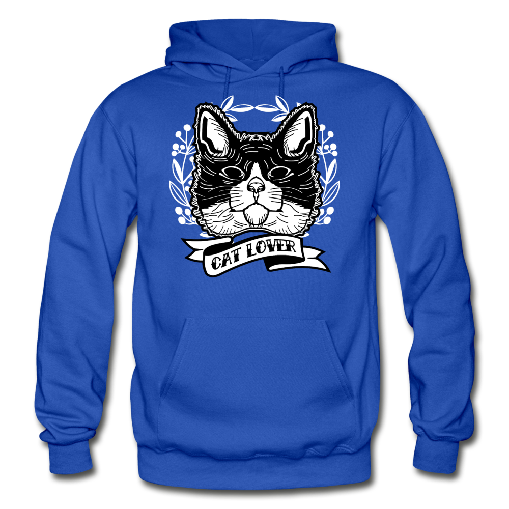 Cat Lover - Gildan Heavy Blend Adult Hoodie - royal blue