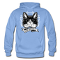 Cat Lover - Gildan Heavy Blend Adult Hoodie - carolina blue