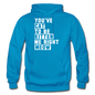 Cat, Kitten, Meow - White - Gildan Heavy Blend Adult Hoodie - turquoise