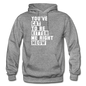 Cat, Kitten, Meow - White - Gildan Heavy Blend Adult Hoodie - graphite heather