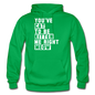 Cat, Kitten, Meow - White - Gildan Heavy Blend Adult Hoodie - kelly green