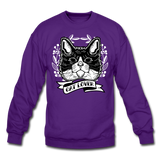 Cat Lover - Crewneck Sweatshirt - purple