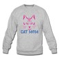 Cat Mom - Crewneck Sweatshirt - heather gray