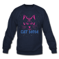 Cat Mom - Crewneck Sweatshirt - navy