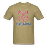 Cat Mom - Unisex Classic T-Shirt - khaki
