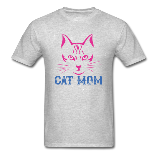 Cat Mom - Unisex Classic T-Shirt - heather gray