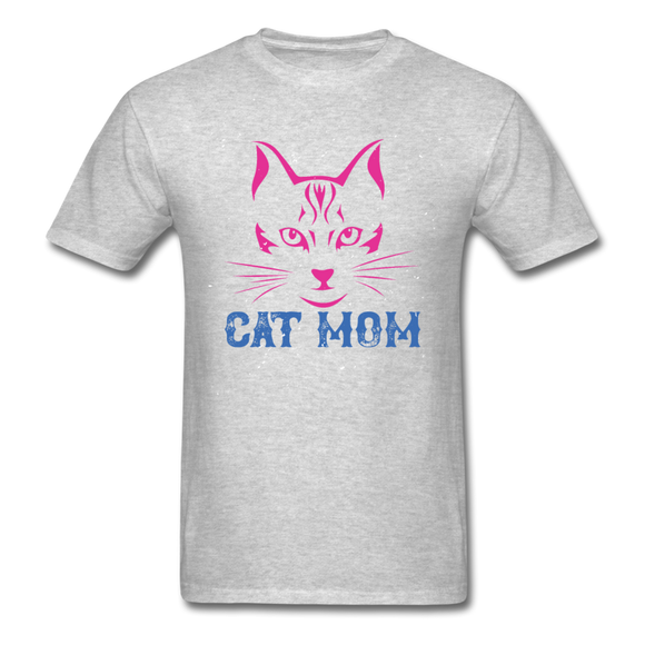 Cat Mom - Unisex Classic T-Shirt - heather gray