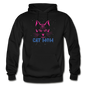 Cat Mom - Gildan Heavy Blend Adult Hoodie - black