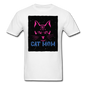 Cat Mom - Black - Unisex Classic T-Shirt - white