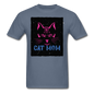 Cat Mom - Black - Unisex Classic T-Shirt - denim