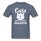 Cats Are Just Awesome - White - Unisex Classic T-Shirt - denim