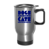 Cats And Dogs - Travel Mug - silver