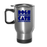 Cats And Dogs - Travel Mug - silver