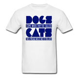 Cats And Dogs - Unisex Classic T-Shirt - white