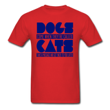 Cats And Dogs - Unisex Classic T-Shirt - red