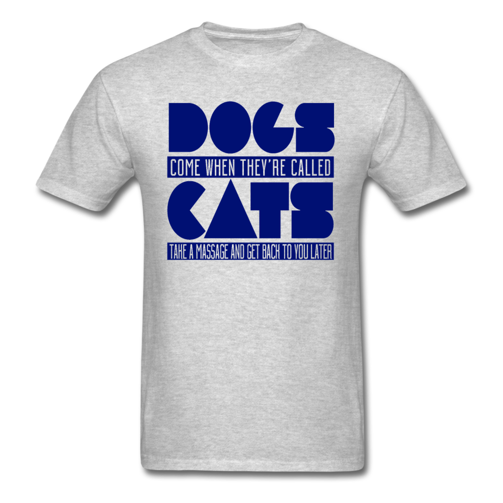 Cats And Dogs - Unisex Classic T-Shirt - heather gray