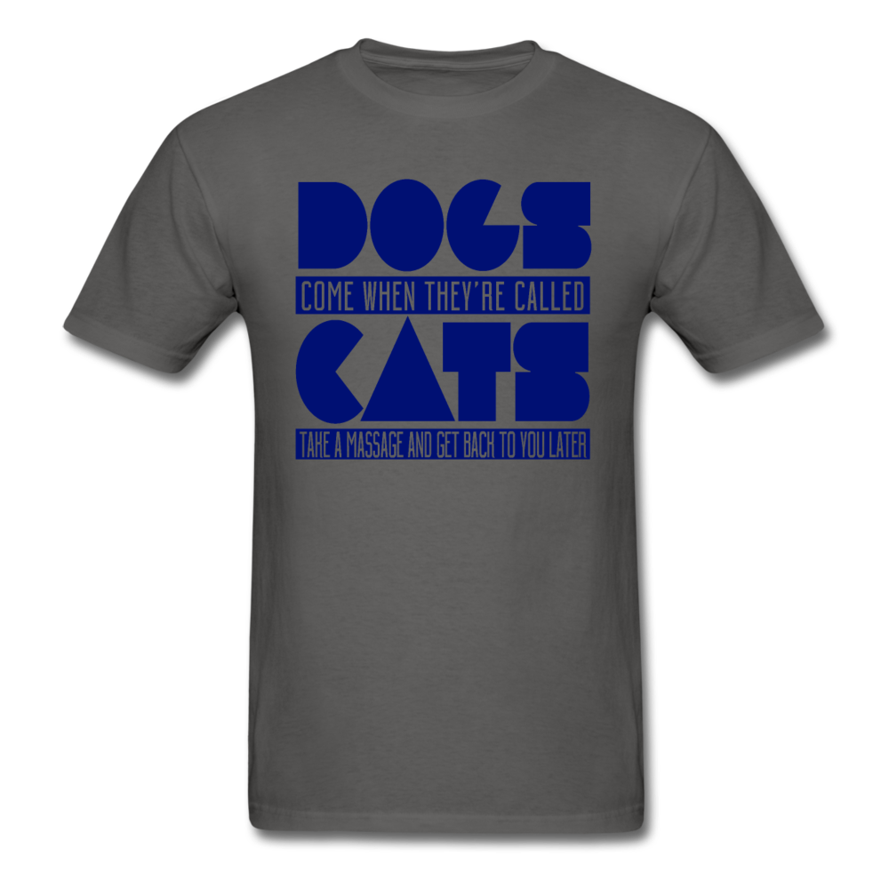 Cats And Dogs - Unisex Classic T-Shirt - charcoal