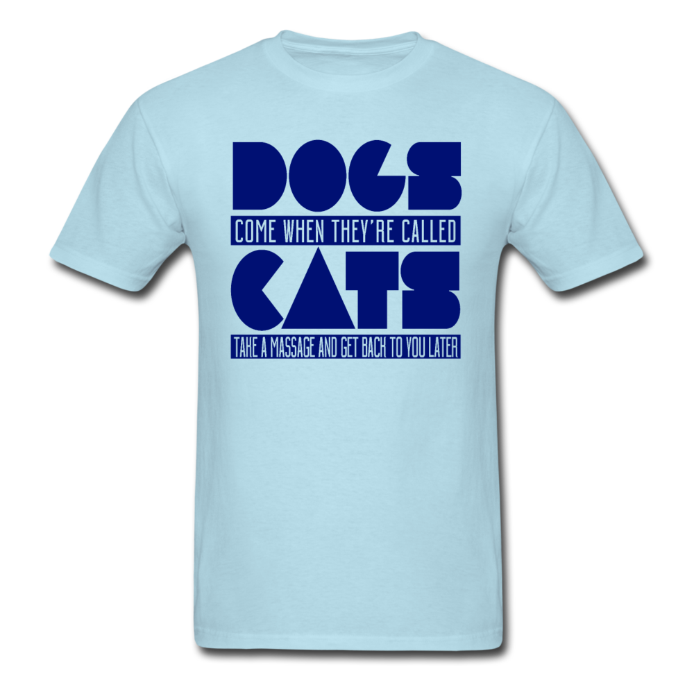 Cats And Dogs - Unisex Classic T-Shirt - powder blue