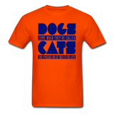 Cats And Dogs - Unisex Classic T-Shirt - orange