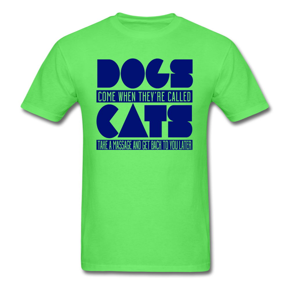 Cats And Dogs - Unisex Classic T-Shirt - kiwi