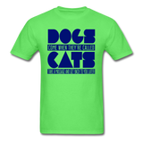 Cats And Dogs - Unisex Classic T-Shirt - kiwi