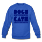 Cats And Dogs - Crewneck Sweatshirt - royal blue