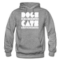 Cats And Dogs - White - Gildan Heavy Blend Adult Hoodie - graphite heather