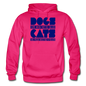 Cats And Dogs - Gildan Heavy Blend Adult Hoodie - fuchsia