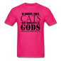 Cats As Gods - Black - Unisex Classic T-Shirt - fuchsia