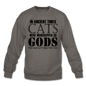 Cats As Gods - Black - Crewneck Sweatshirt - asphalt gray