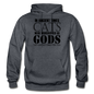 Cats As Gods - Black - Gildan Heavy Blend Adult Hoodie - charcoal gray