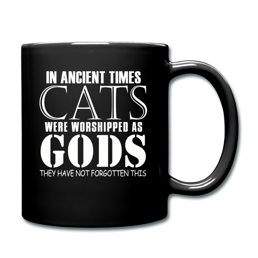 Cats As Gods - White - Full Color Mug - black