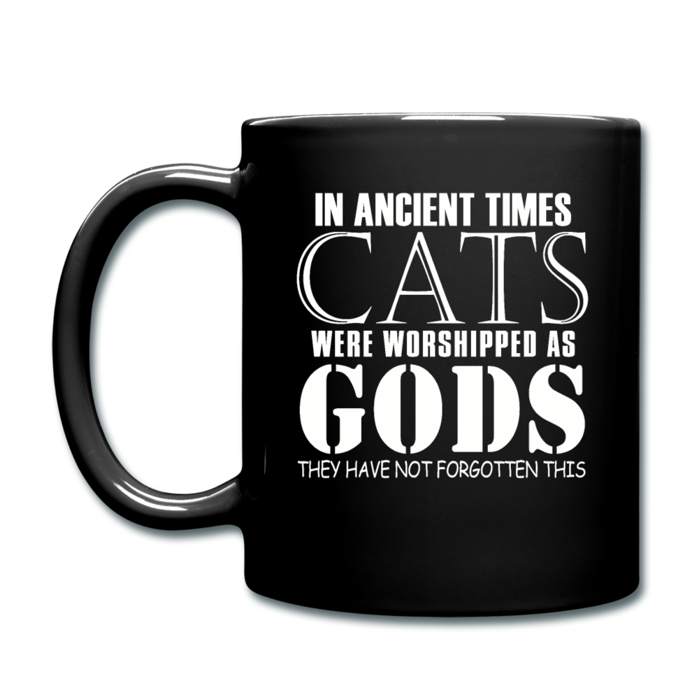 Cats As Gods - White - Full Color Mug - black