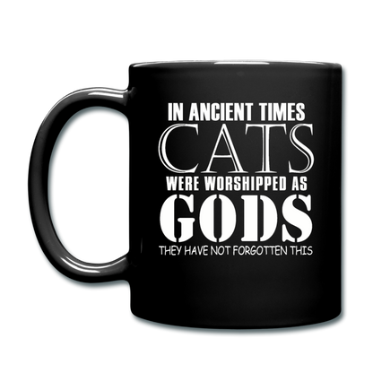 Cats As Gods - White - Full Color Mug - black