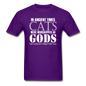 Cats As Gods - White - Unisex Classic T-Shirt - purple