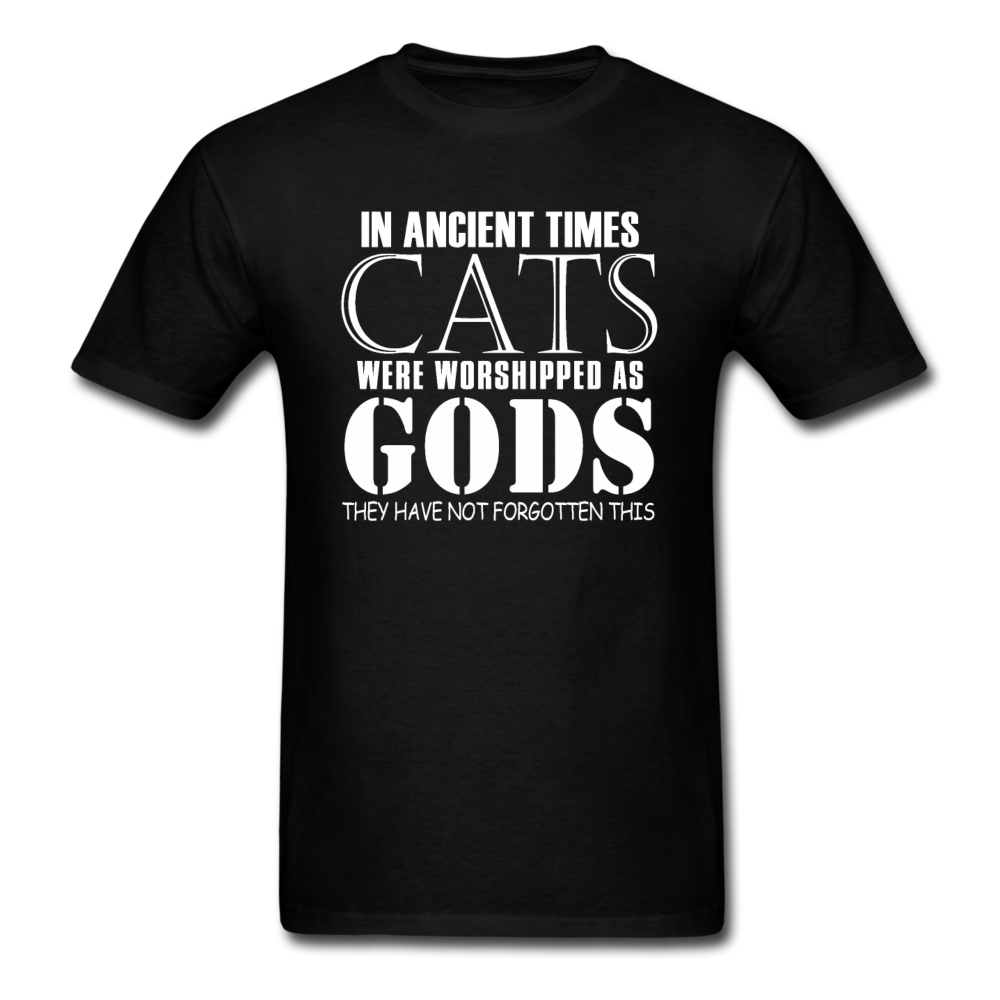 Cats As Gods - White - Unisex Classic T-Shirt - black