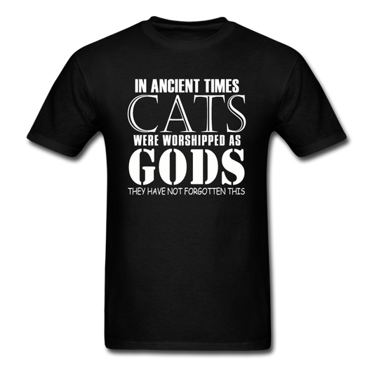 Cats As Gods - White - Unisex Classic T-Shirt - black