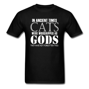 Cats As Gods - White - Unisex Classic T-Shirt - black