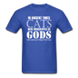 Cats As Gods - White - Unisex Classic T-Shirt - royal blue