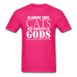 Cats As Gods - White - Unisex Classic T-Shirt - fuchsia