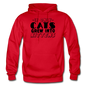 Cats Grew Into Kittens - Black - Gildan Heavy Blend Adult Hoodie - red