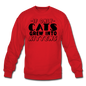 Cats Grew Into Kittens - Black - Crewneck Sweatshirt - red