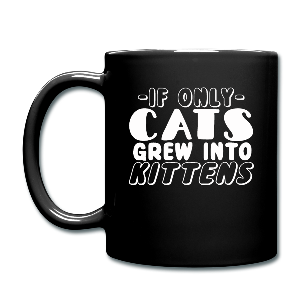 Cats Grew Into Kittens - White - Full Color Mug - black